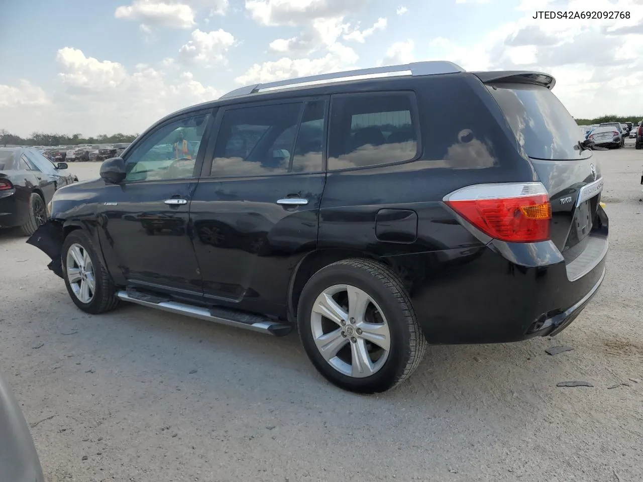 2009 Toyota Highlander Limited VIN: JTEDS42A692092768 Lot: 74371954