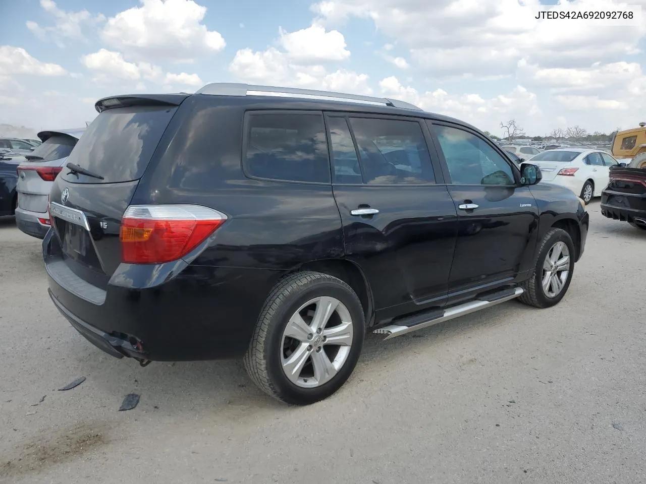 2009 Toyota Highlander Limited VIN: JTEDS42A692092768 Lot: 74371954