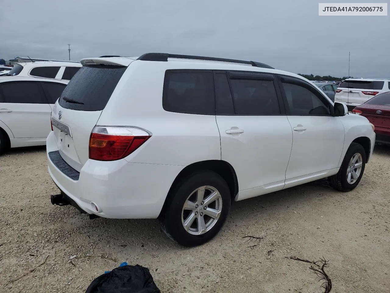 2009 Toyota Highlander VIN: JTEDA41A792006775 Lot: 74457884