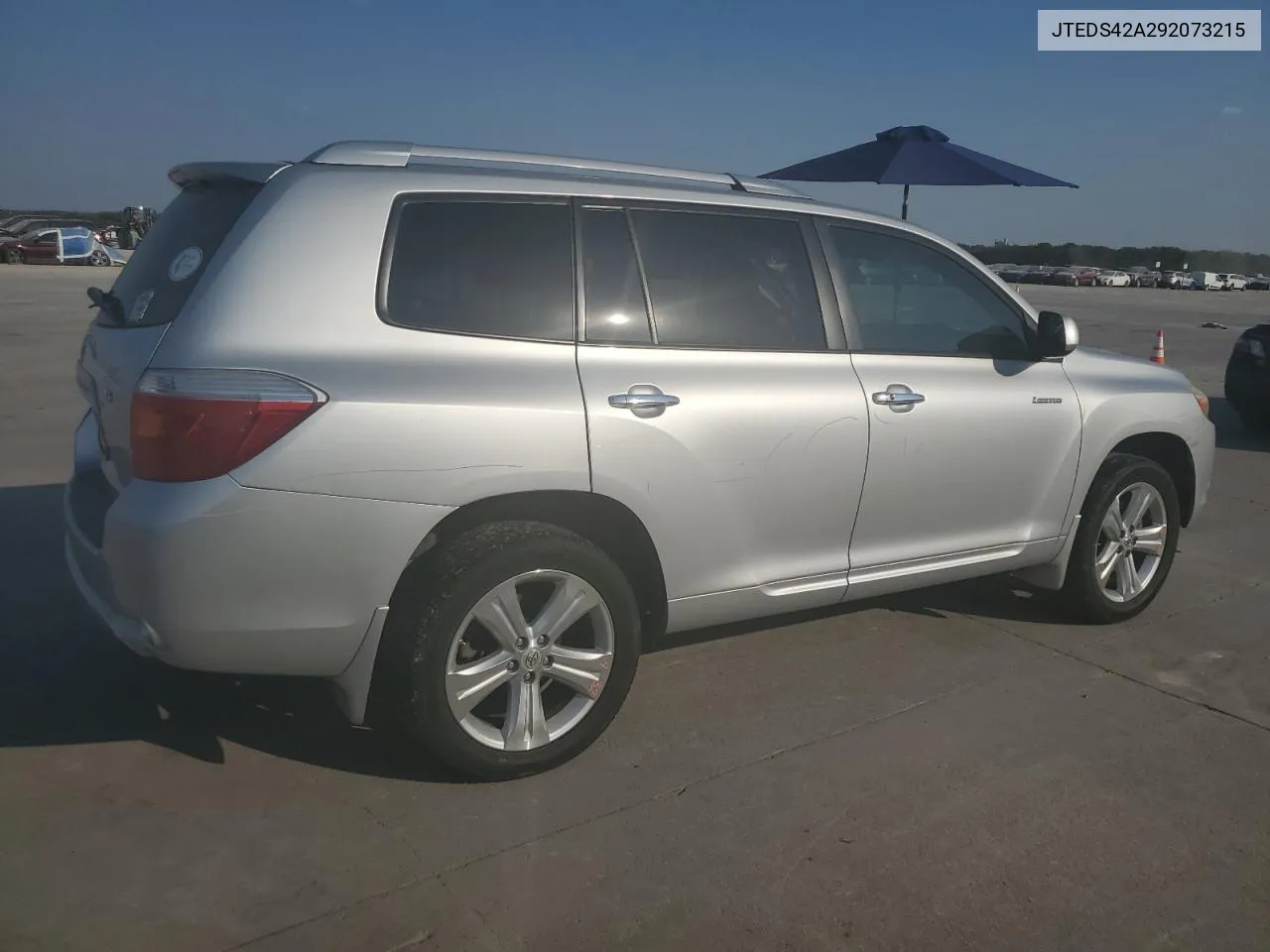 2009 Toyota Highlander Limited VIN: JTEDS42A292073215 Lot: 74972724