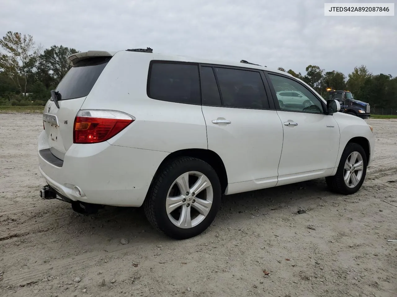 2009 Toyota Highlander Limited VIN: JTEDS42A892087846 Lot: 75202154