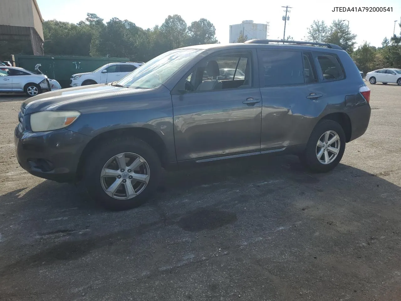 2009 Toyota Highlander VIN: JTEDA41A792000541 Lot: 75711754