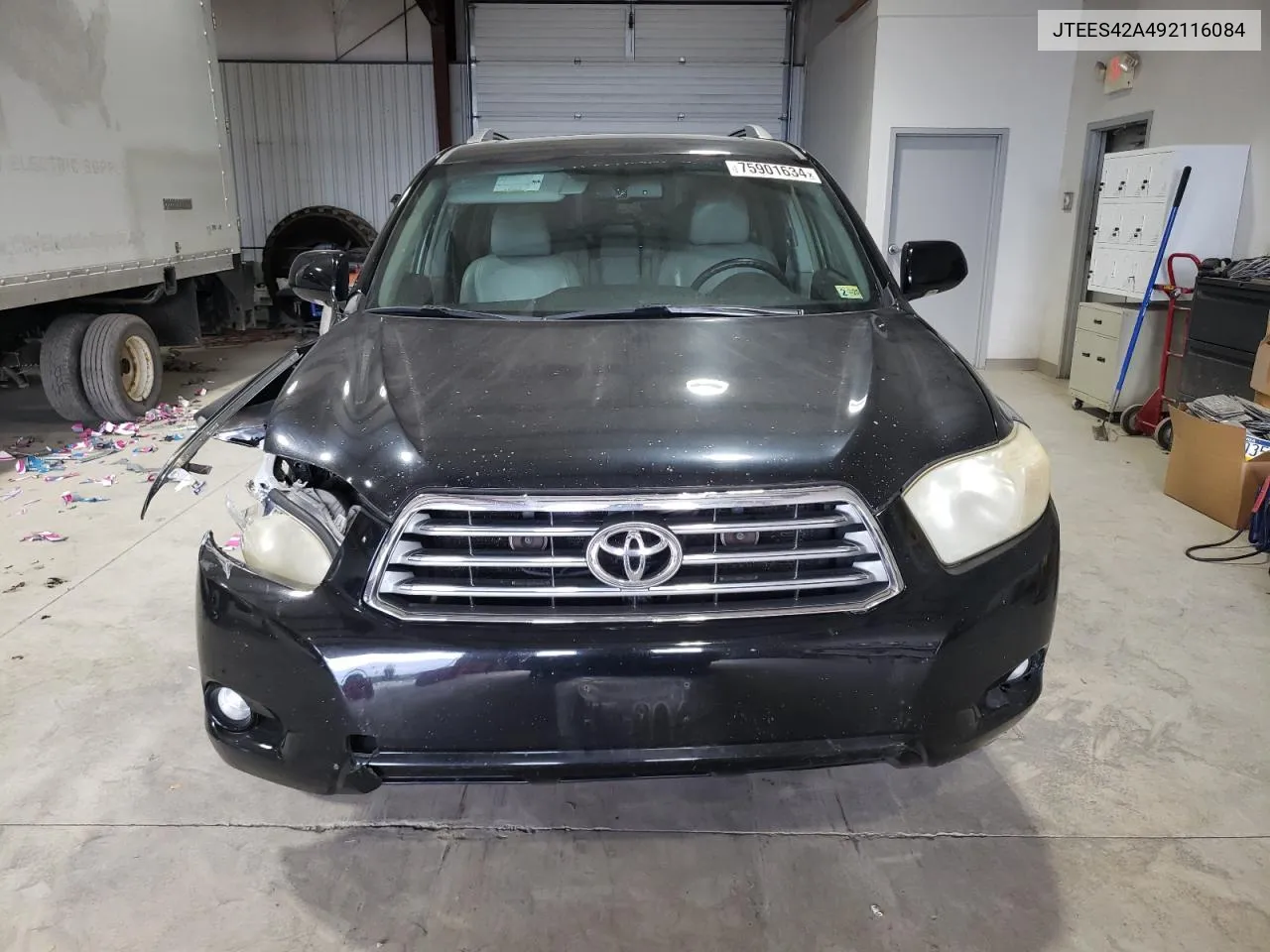 2009 Toyota Highlander Limited VIN: JTEES42A492116084 Lot: 75901634