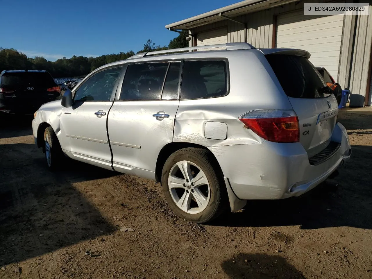 2009 Toyota Highlander Limited VIN: JTEDS42A692080829 Lot: 76775484