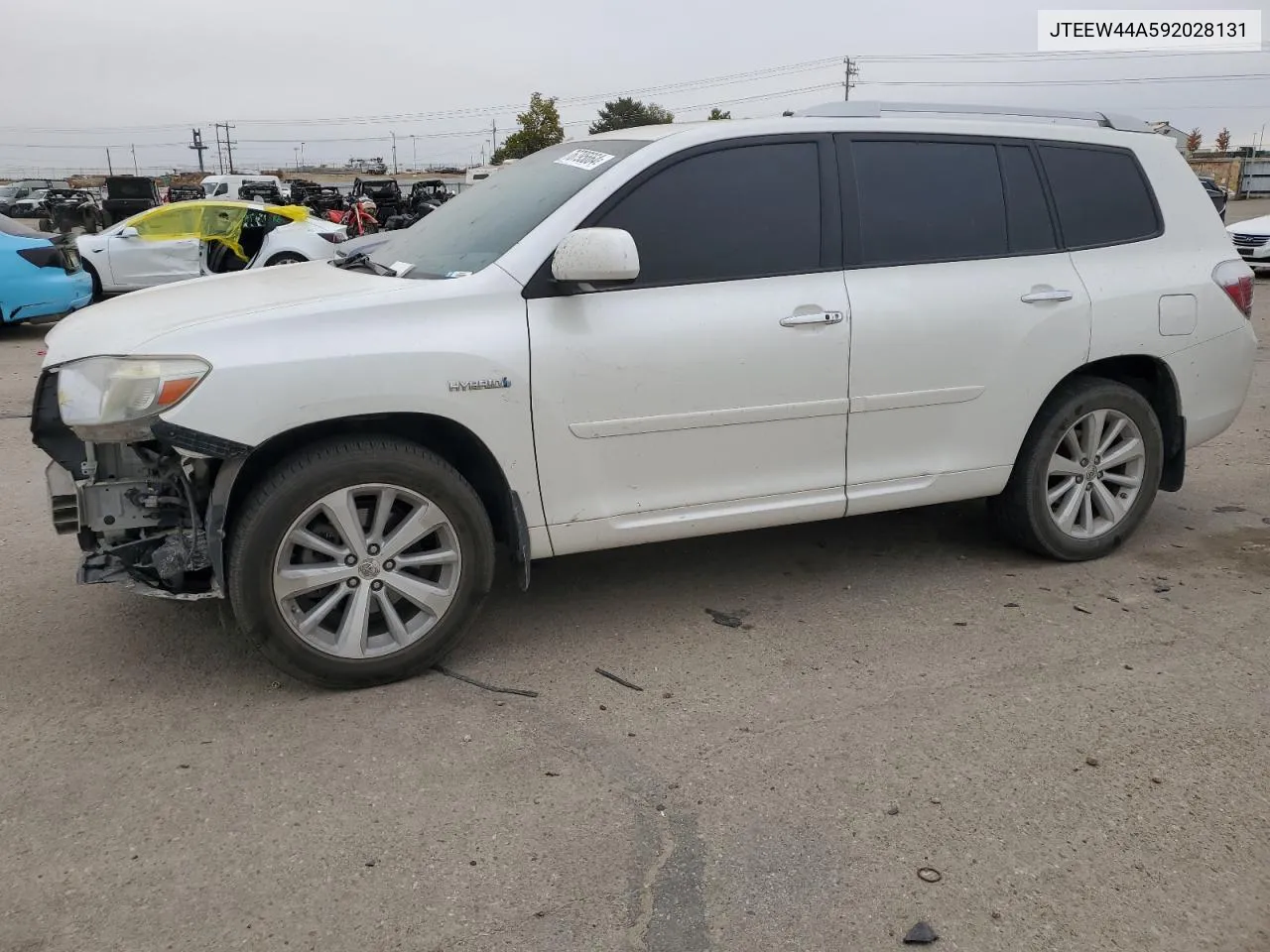 2009 Toyota Highlander Hybrid Limited VIN: JTEEW44A592028131 Lot: 76795664