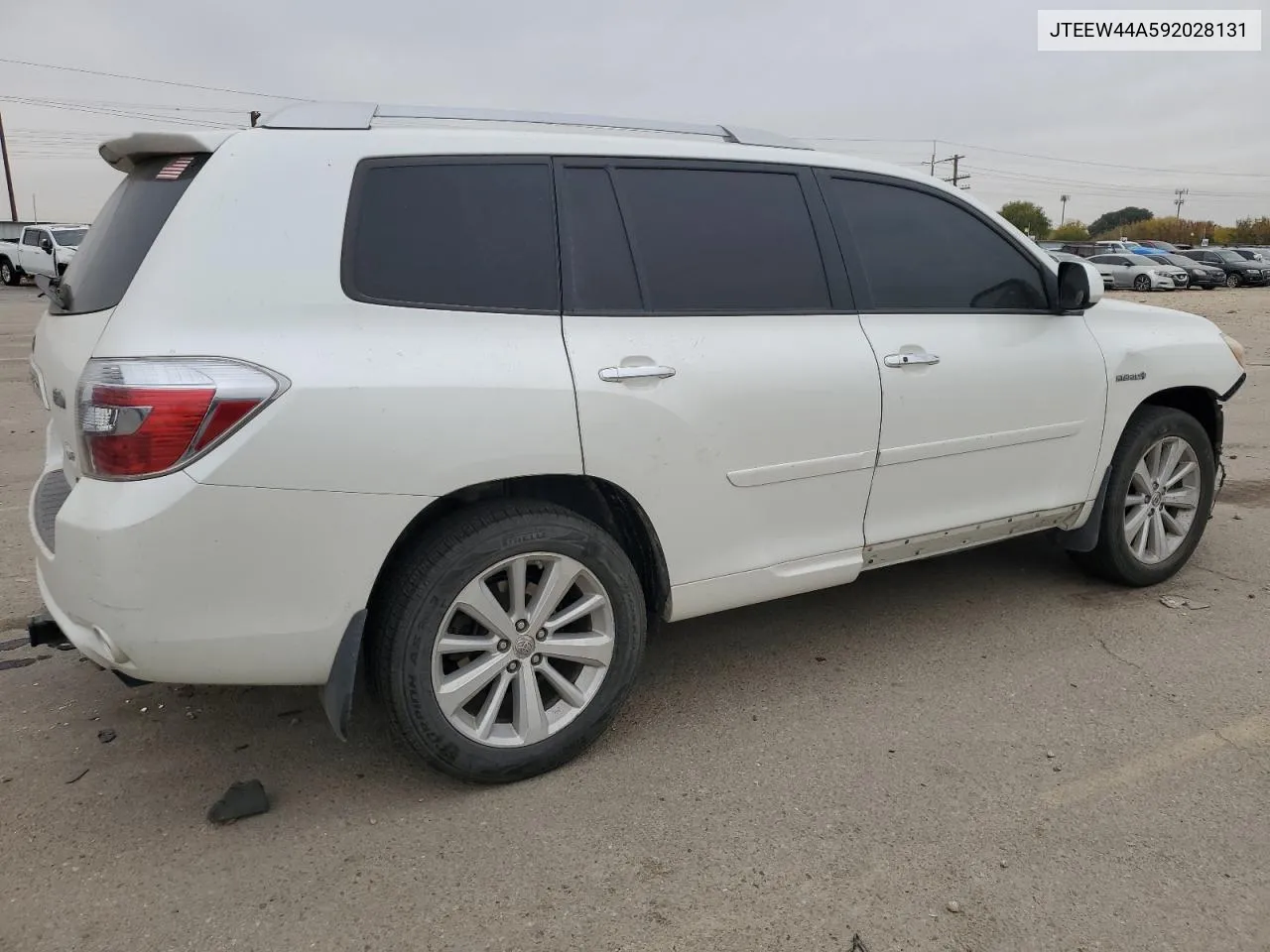 2009 Toyota Highlander Hybrid Limited VIN: JTEEW44A592028131 Lot: 76795664