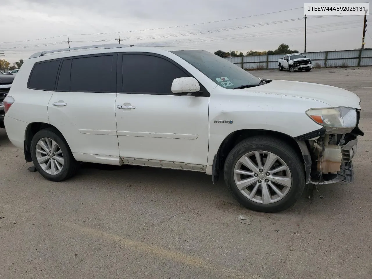 2009 Toyota Highlander Hybrid Limited VIN: JTEEW44A592028131 Lot: 76795664