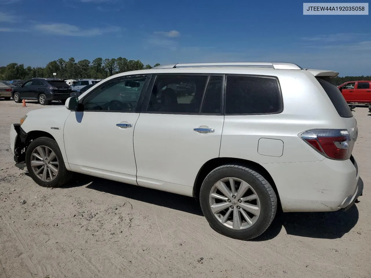 2009 Toyota Highlander Hybrid Limited VIN: JTEEW44A192035058 Lot: 76802144