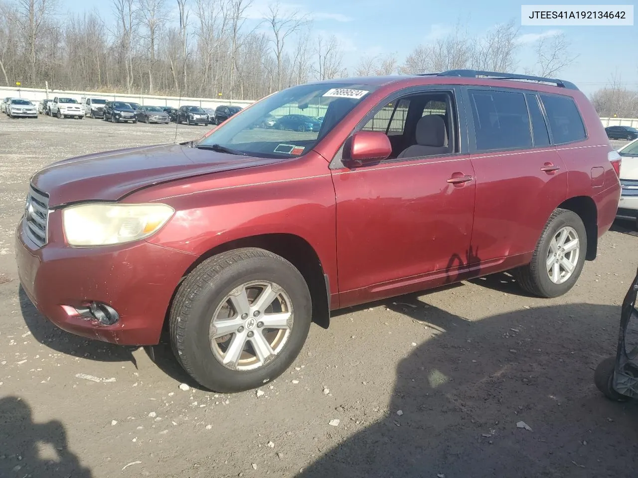 JTEES41A192134642 2009 Toyota Highlander