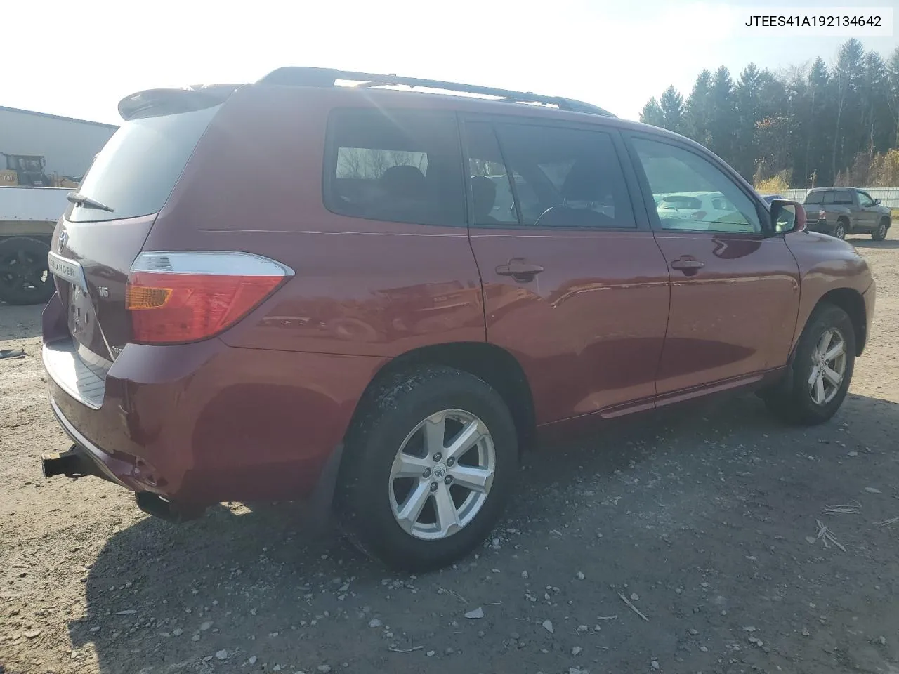 2009 Toyota Highlander VIN: JTEES41A192134642 Lot: 76899524