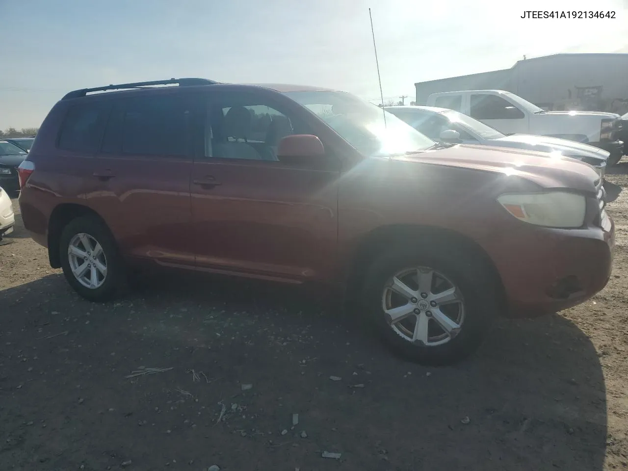 2009 Toyota Highlander VIN: JTEES41A192134642 Lot: 76899524