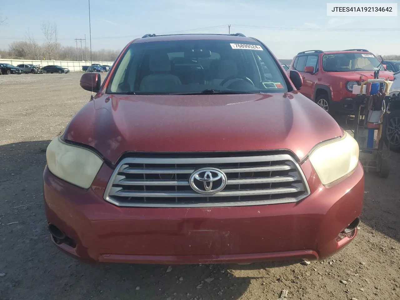 2009 Toyota Highlander VIN: JTEES41A192134642 Lot: 76899524