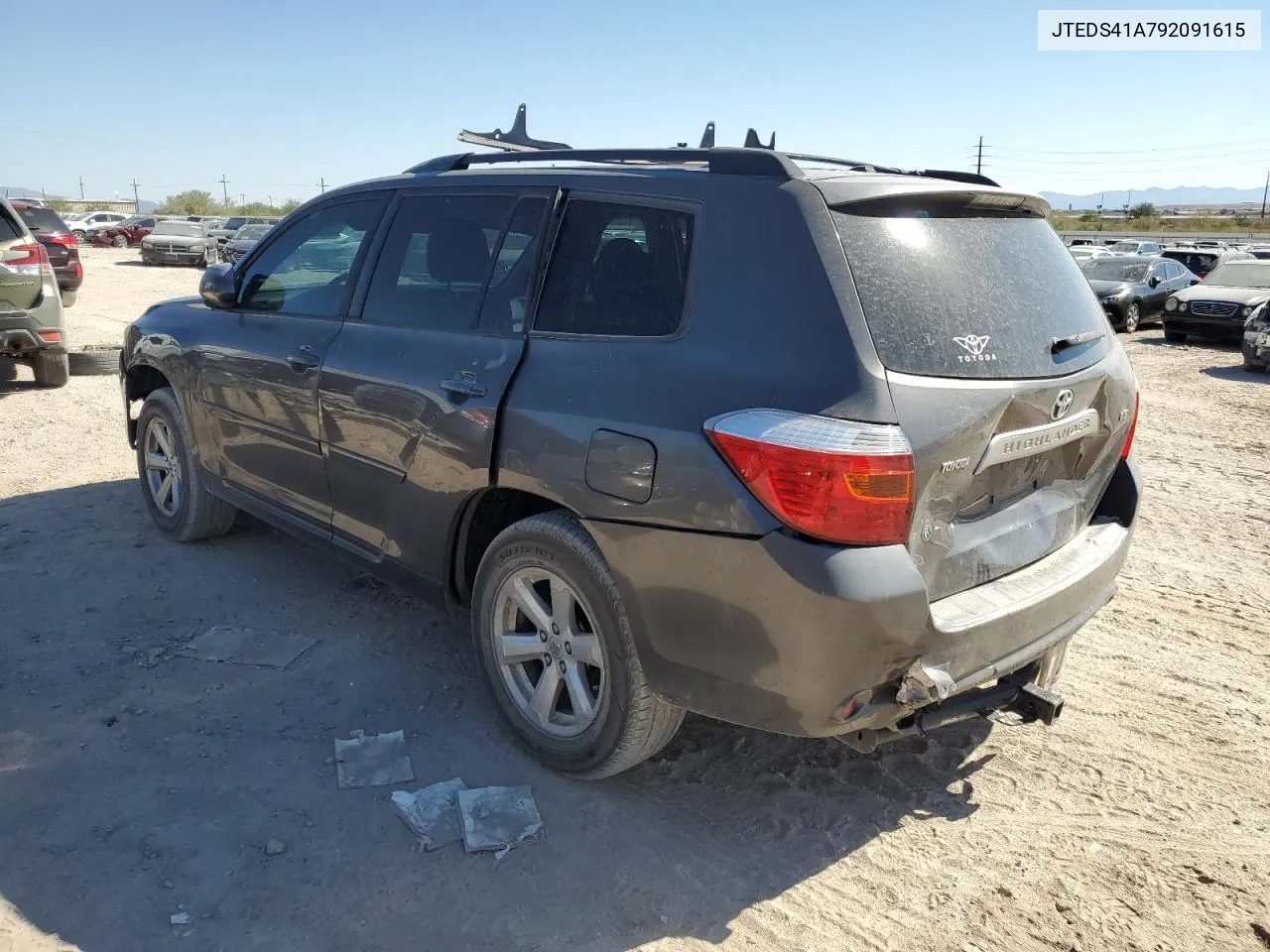 2009 Toyota Highlander VIN: JTEDS41A792091615 Lot: 77583804