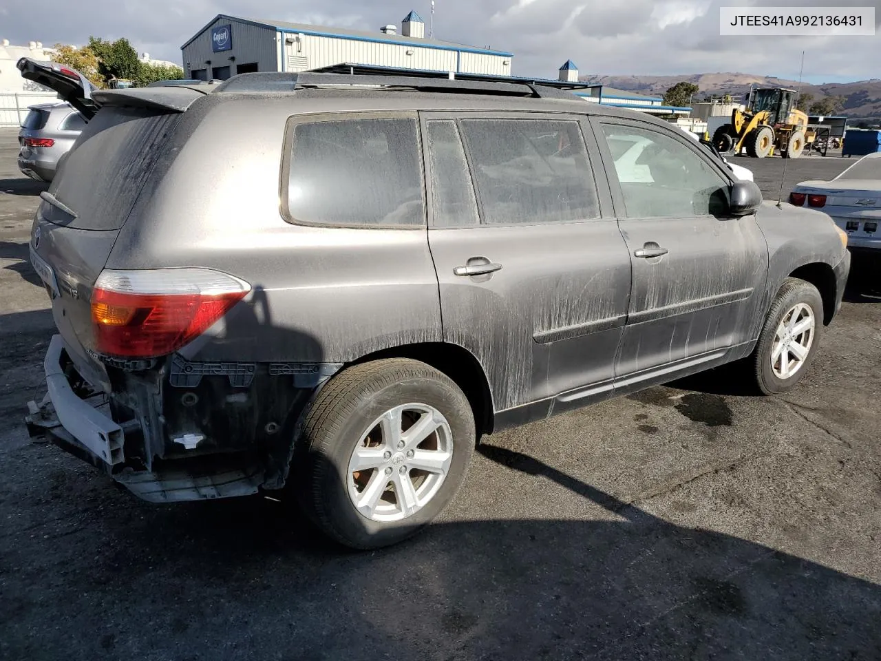 2009 Toyota Highlander VIN: JTEES41A992136431 Lot: 78091894