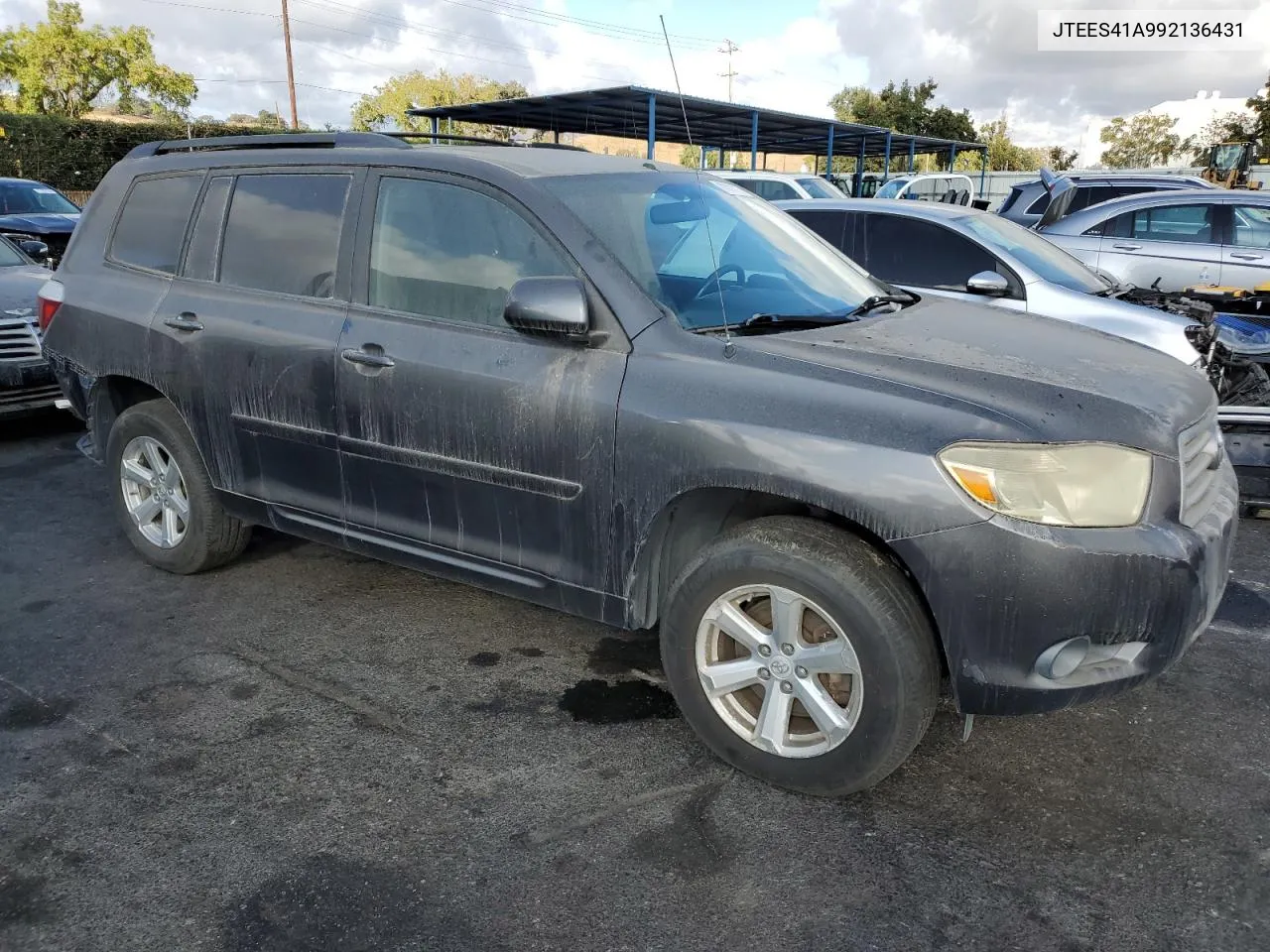 2009 Toyota Highlander VIN: JTEES41A992136431 Lot: 78091894