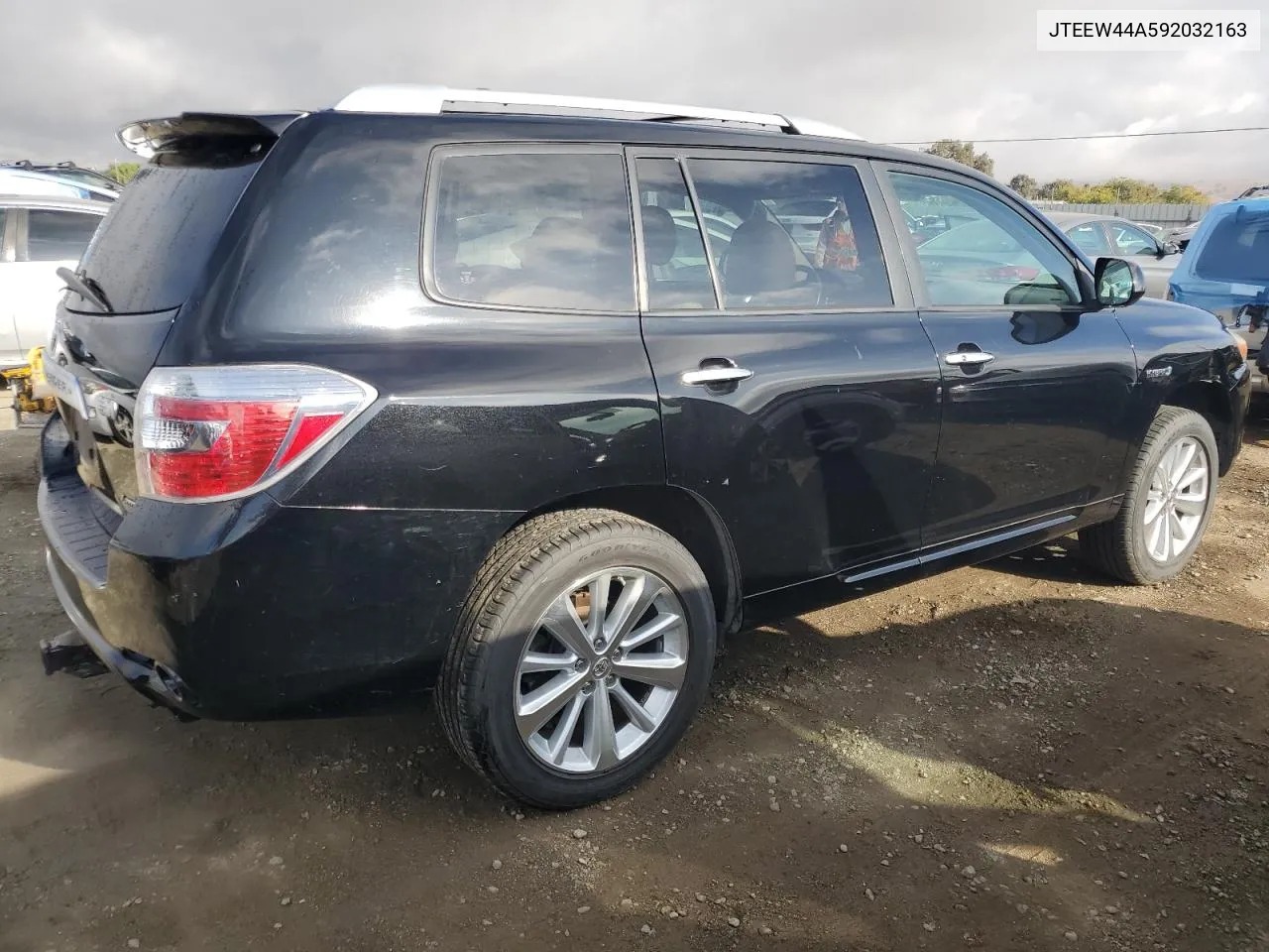 2009 Toyota Highlander Hybrid Limited VIN: JTEEW44A592032163 Lot: 78553424