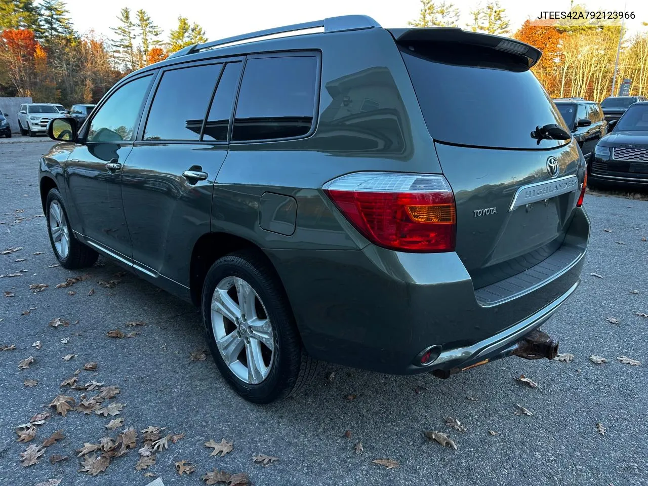 2009 Toyota Highlander Limited VIN: JTEES42A792123966 Lot: 78670854