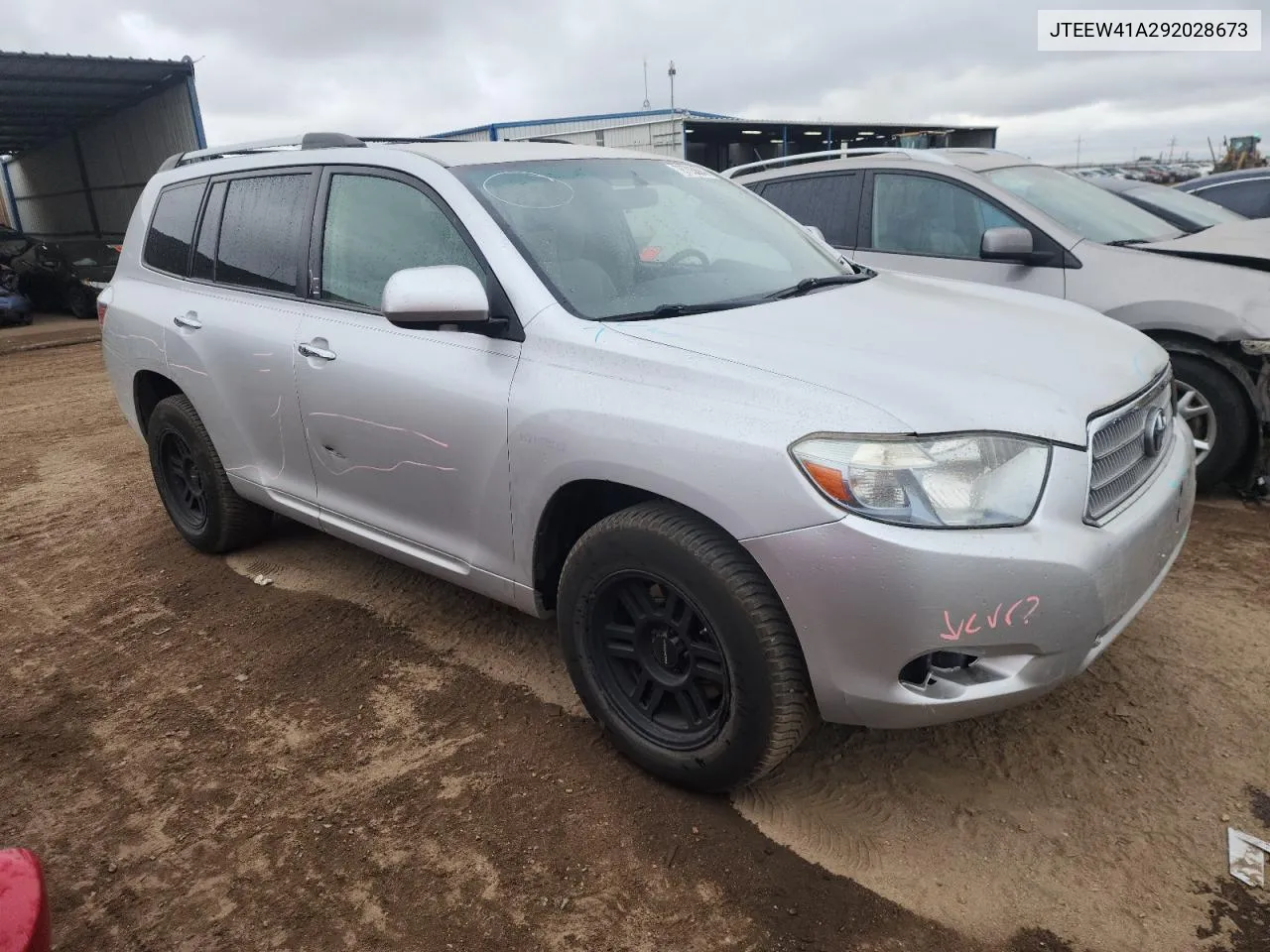 2009 Toyota Highlander Hybrid VIN: JTEEW41A292028673 Lot: 78705684