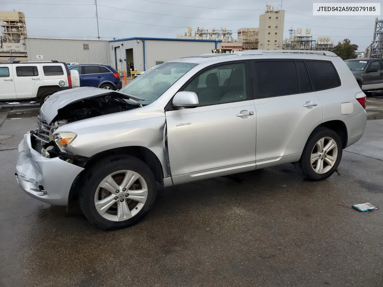 2009 Toyota Highlander Limited VIN: JTEDS42A592079185 Lot: 78751574