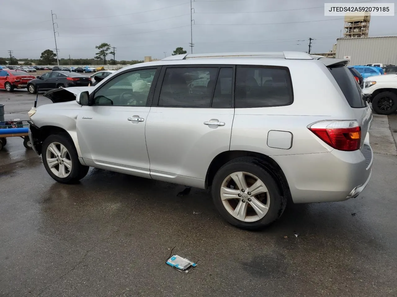 2009 Toyota Highlander Limited VIN: JTEDS42A592079185 Lot: 78751574