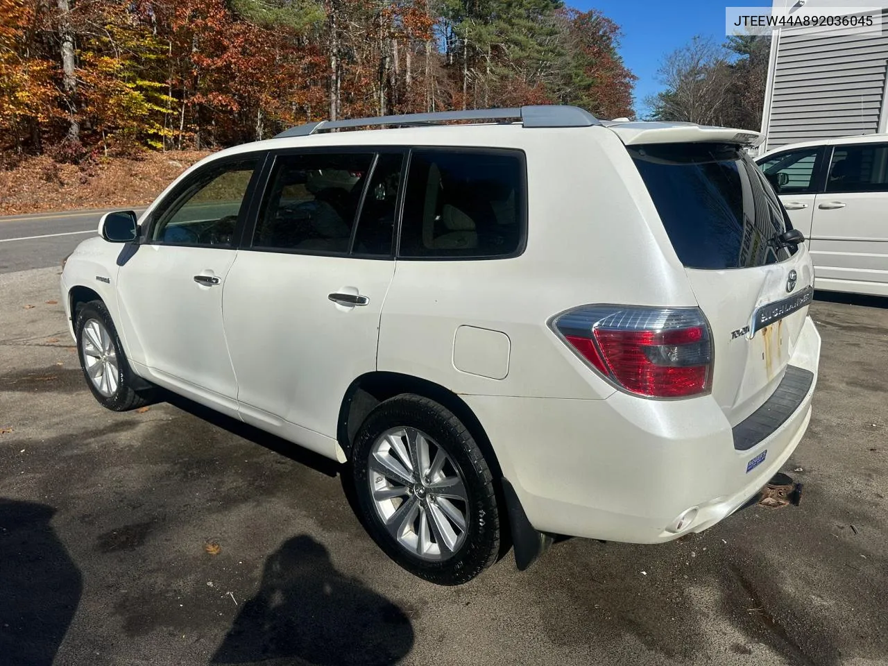 2009 Toyota Highlander Hybrid Limited VIN: JTEEW44A892036045 Lot: 78759244