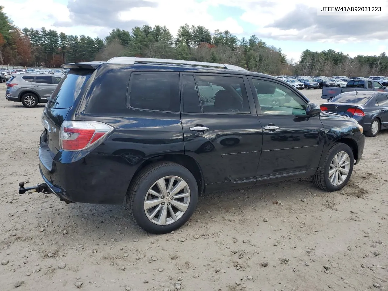 2009 Toyota Highlander Hybrid VIN: JTEEW41A892031223 Lot: 78915384