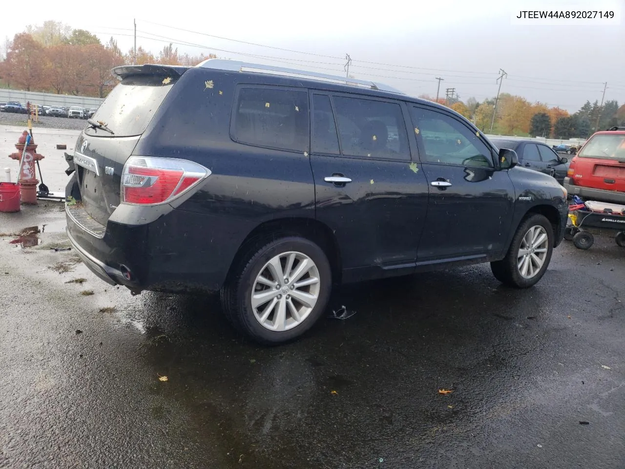 2009 Toyota Highlander Hybrid Limited VIN: JTEEW44A892027149 Lot: 78955864