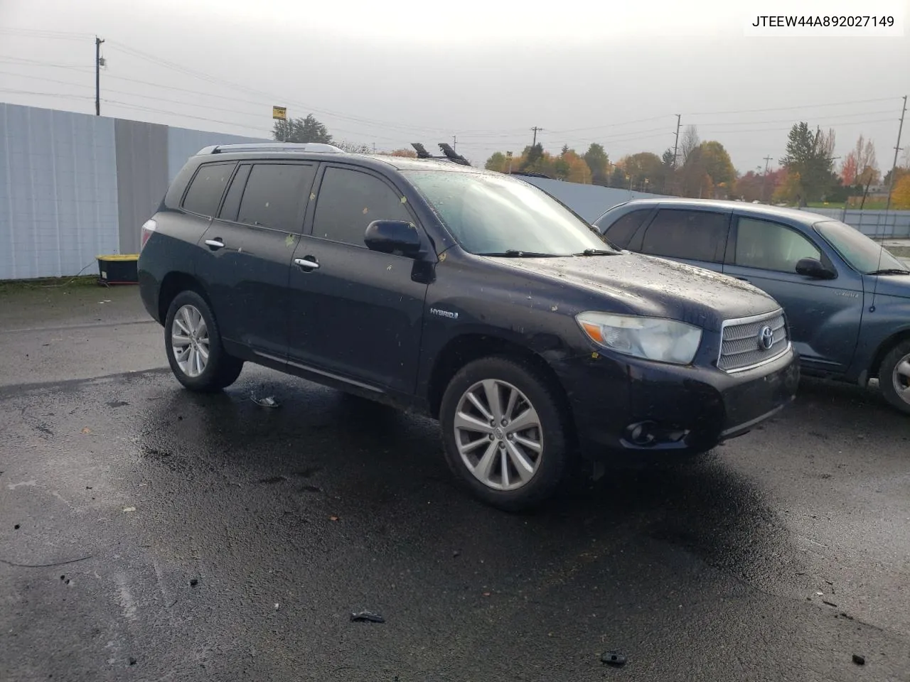 2009 Toyota Highlander Hybrid Limited VIN: JTEEW44A892027149 Lot: 78955864