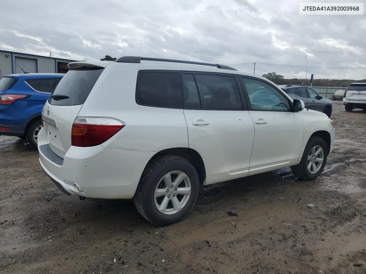 2009 Toyota Highlander VIN: JTEDA41A392003968 Lot: 79063294