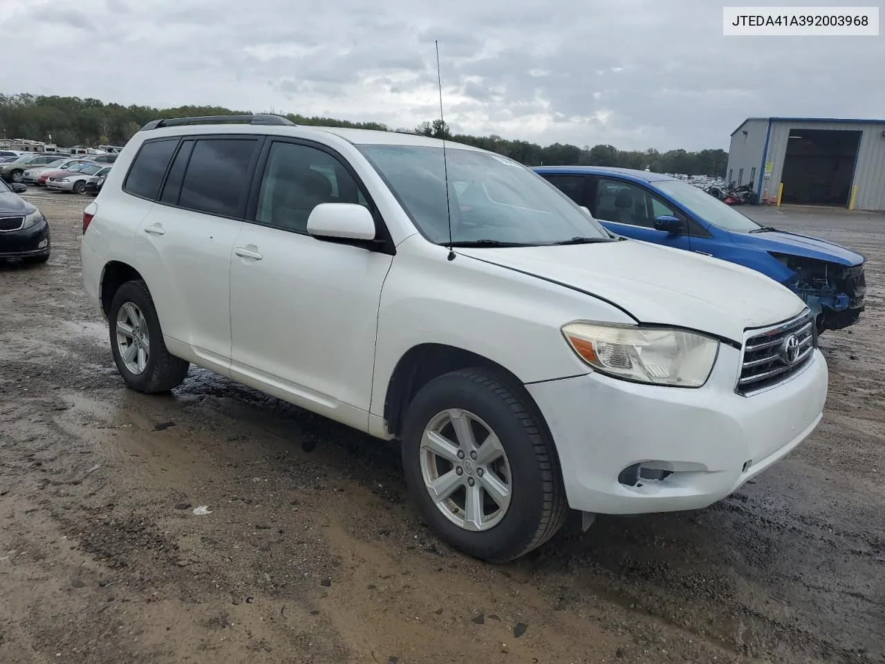 2009 Toyota Highlander VIN: JTEDA41A392003968 Lot: 79063294