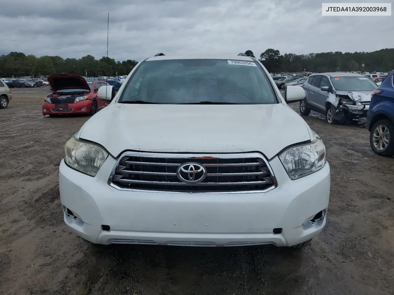 2009 Toyota Highlander VIN: JTEDA41A392003968 Lot: 79063294