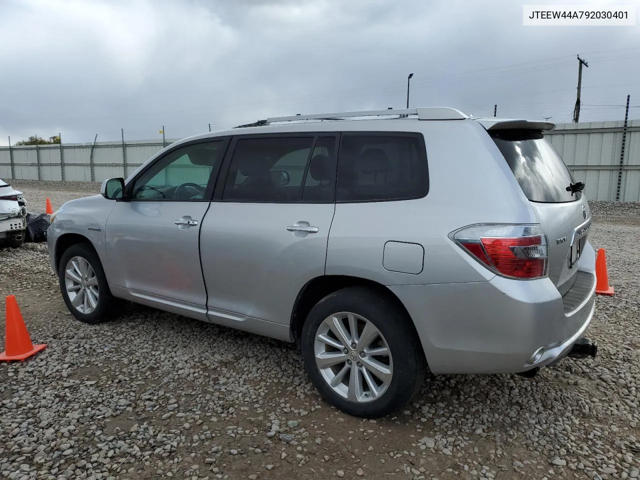 2009 Toyota Highlander Hybrid Limited VIN: JTEEW44A792030401 Lot: 79138294