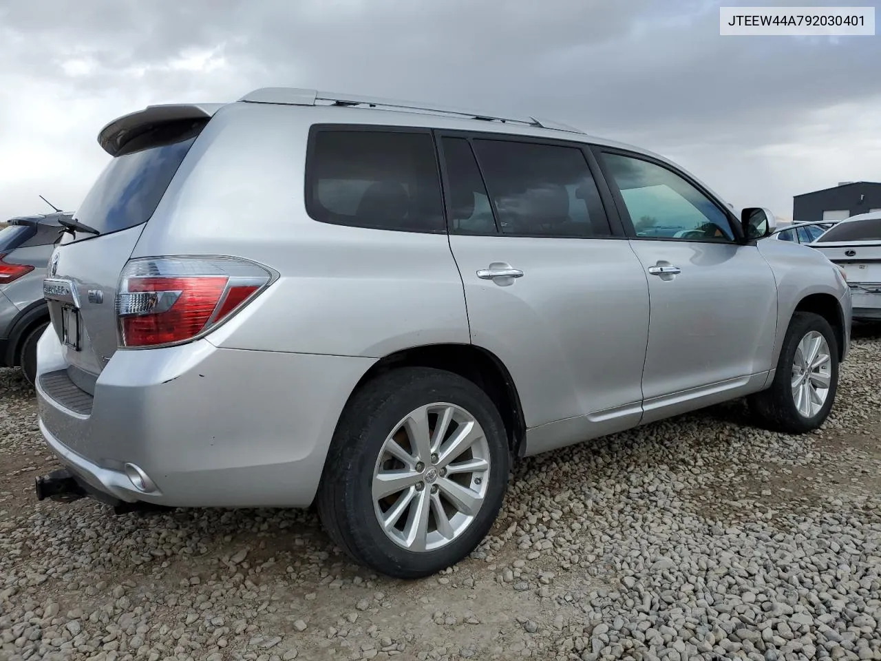 2009 Toyota Highlander Hybrid Limited VIN: JTEEW44A792030401 Lot: 79138294