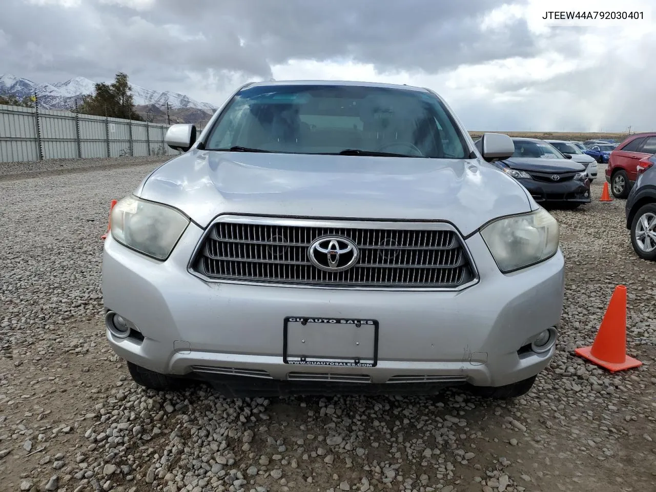 2009 Toyota Highlander Hybrid Limited VIN: JTEEW44A792030401 Lot: 79138294