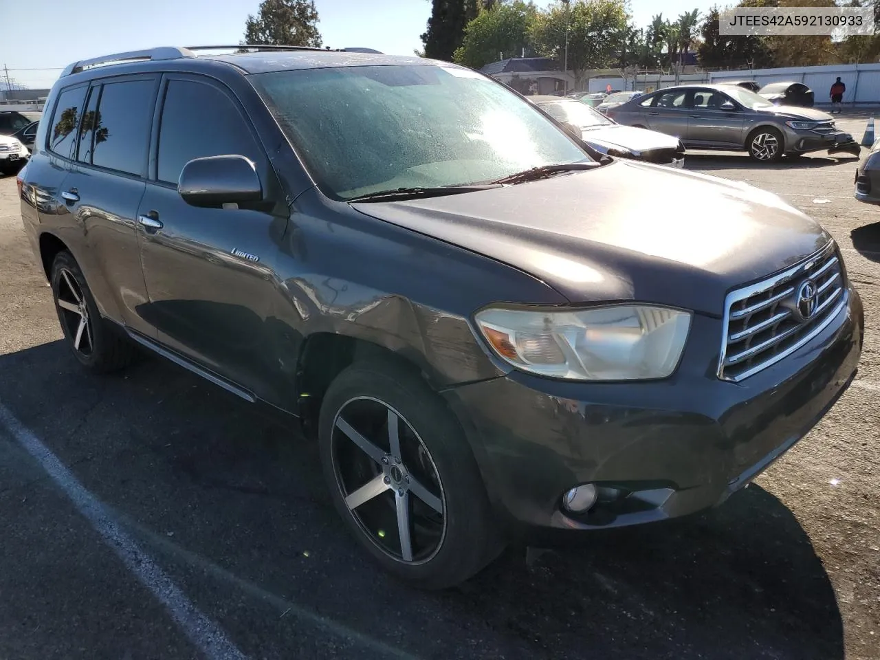 2009 Toyota Highlander Limited VIN: JTEES42A592130933 Lot: 81100824