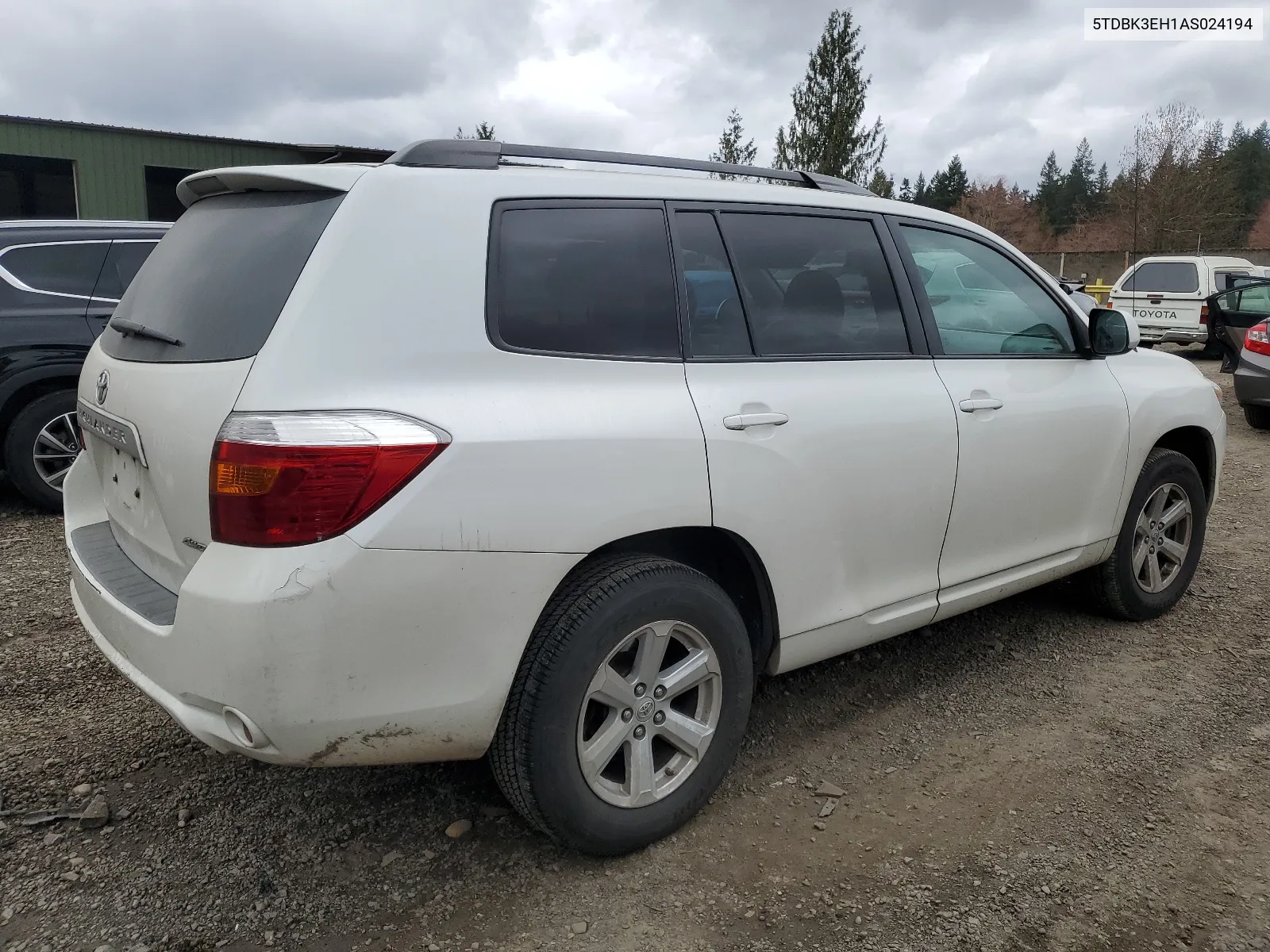 2010 Toyota Highlander VIN: 5TDBK3EH1AS024194 Lot: 47629744