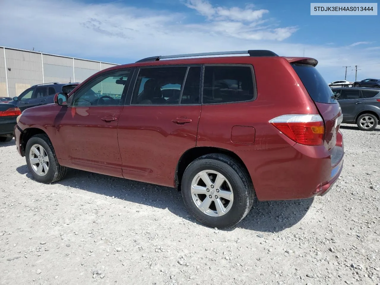 2010 Toyota Highlander Se VIN: 5TDJK3EH4AS013444 Lot: 47703714