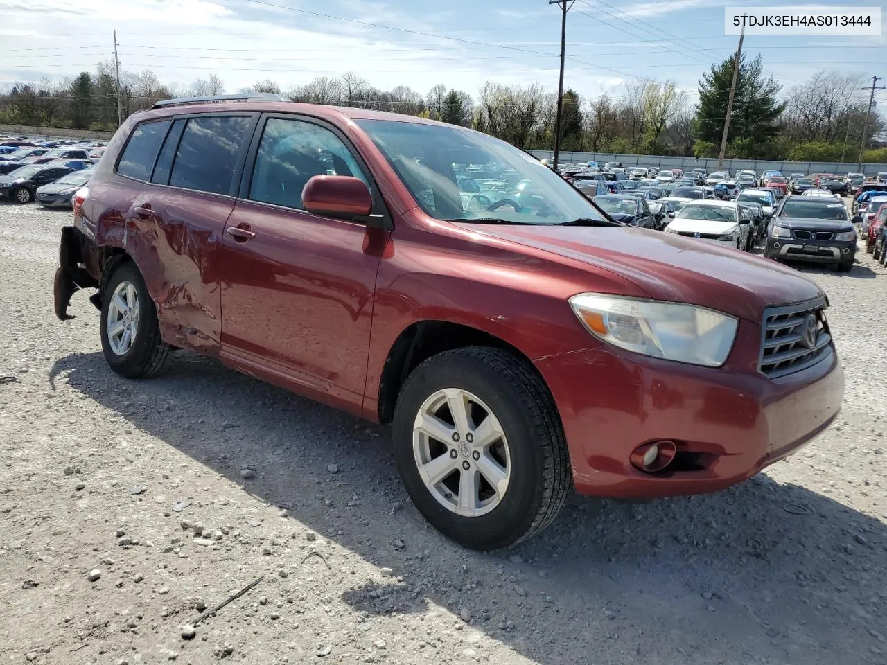 2010 Toyota Highlander Se VIN: 5TDJK3EH4AS013444 Lot: 47703714