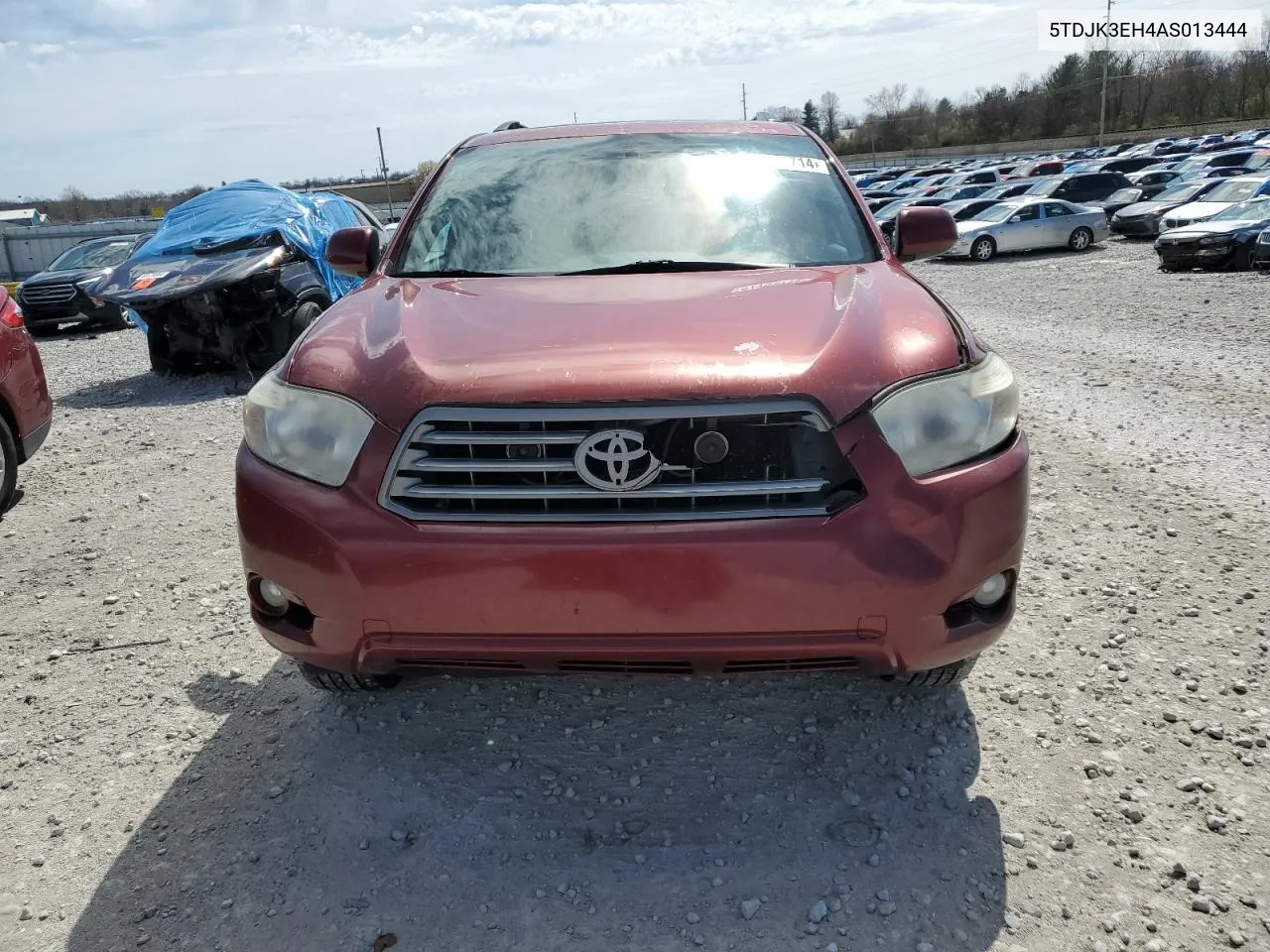 2010 Toyota Highlander Se VIN: 5TDJK3EH4AS013444 Lot: 47703714