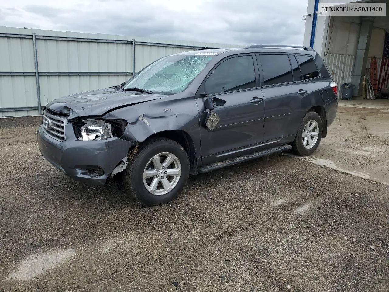 2010 Toyota Highlander Se VIN: 5TDJK3EH4AS031460 Lot: 54071174