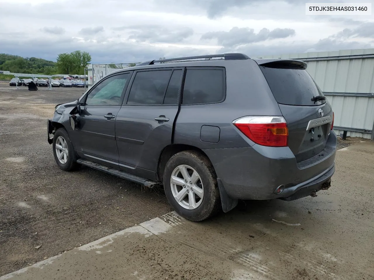 2010 Toyota Highlander Se VIN: 5TDJK3EH4AS031460 Lot: 54071174