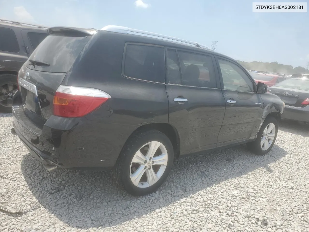 2010 Toyota Highlander Limited VIN: 5TDYK3EH0AS002181 Lot: 61075134