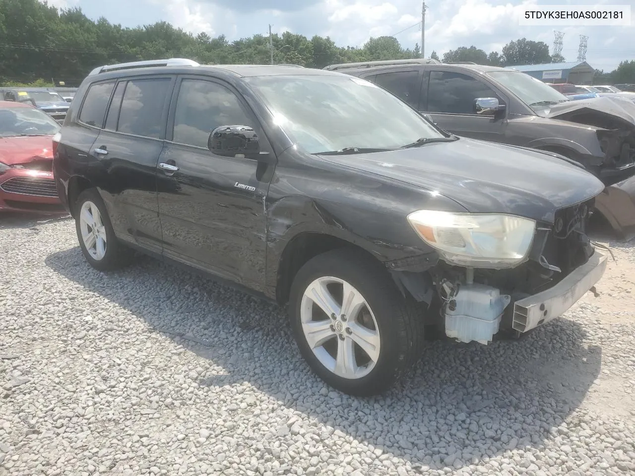 2010 Toyota Highlander Limited VIN: 5TDYK3EH0AS002181 Lot: 61075134