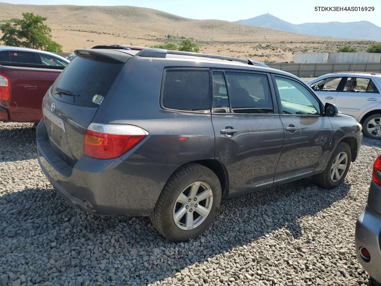 2010 Toyota Highlander Se VIN: 5TDKK3EH4AS016929 Lot: 62747804