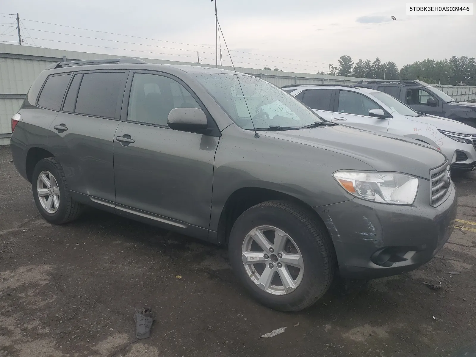 2010 Toyota Highlander VIN: 5TDBK3EH0AS039446 Lot: 63585884