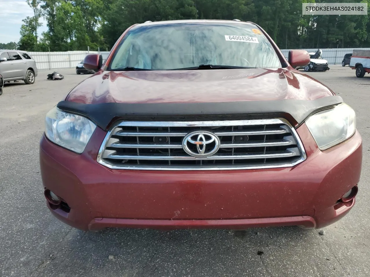 2010 Toyota Highlander Limited VIN: 5TDDK3EH4AS024182 Lot: 64004584