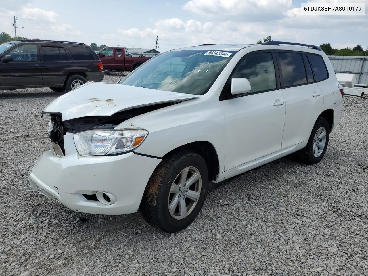 2010 Toyota Highlander Se VIN: 5TDJK3EH7AS010179 Lot: 66545244