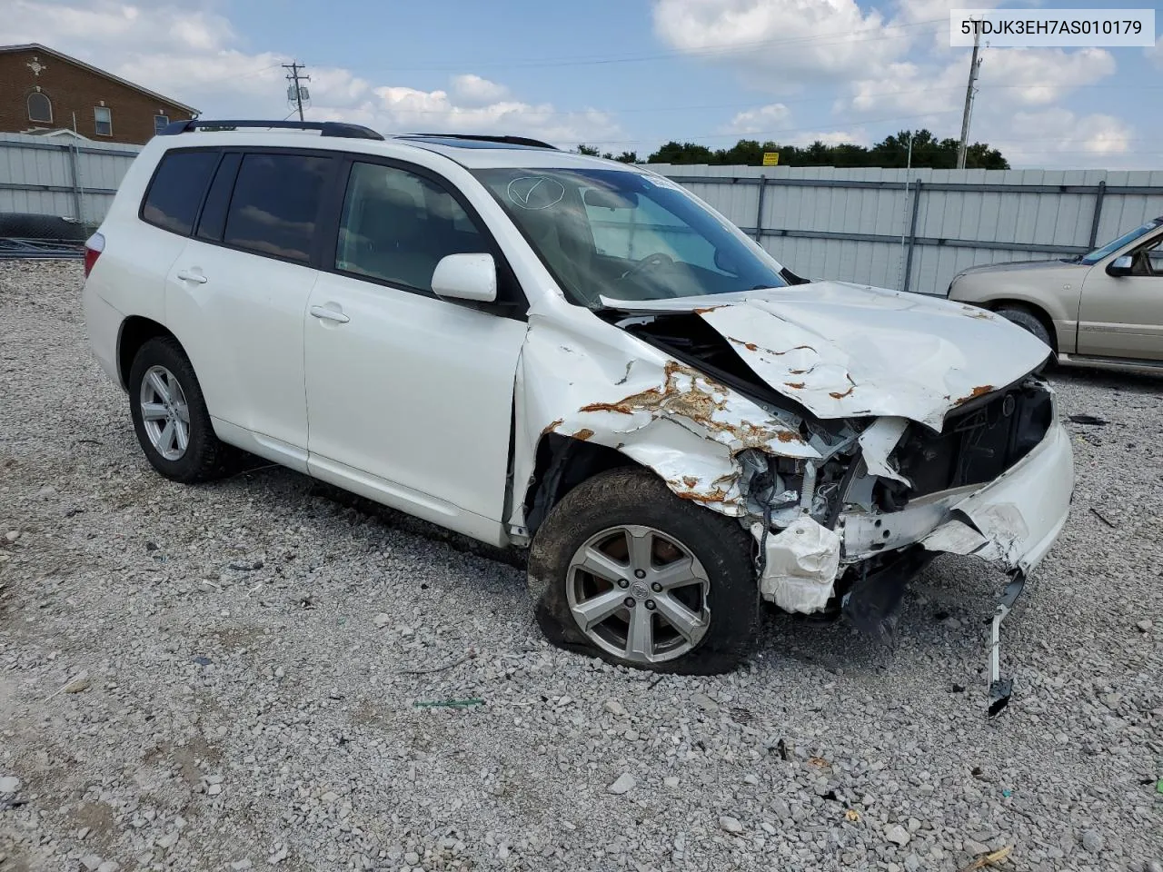 2010 Toyota Highlander Se VIN: 5TDJK3EH7AS010179 Lot: 66545244