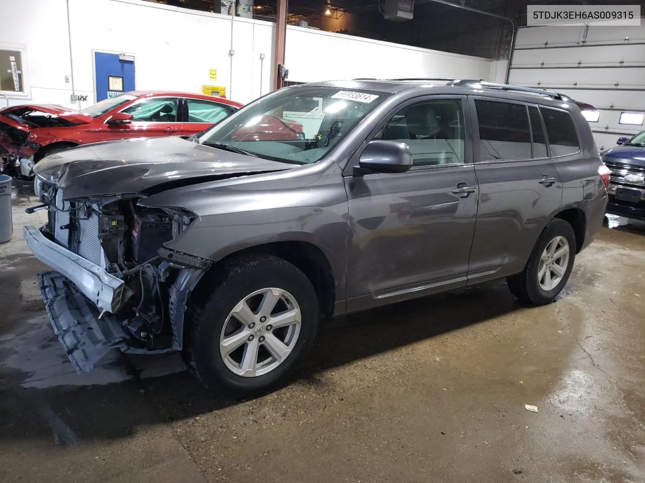 2010 Toyota Highlander Se VIN: 5TDJK3EH6AS009315 Lot: 66933614