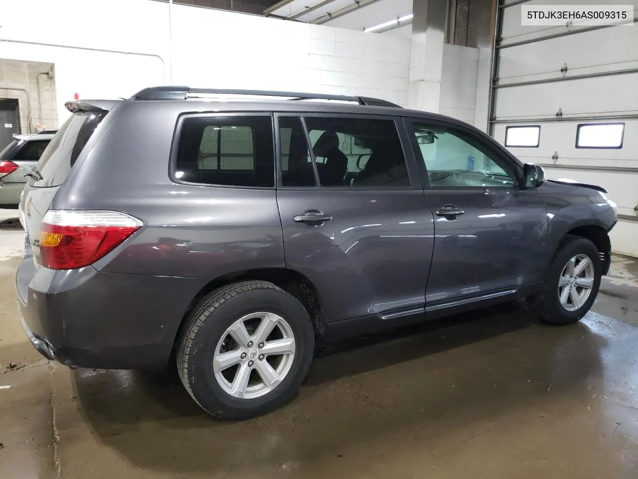 2010 Toyota Highlander Se VIN: 5TDJK3EH6AS009315 Lot: 66933614